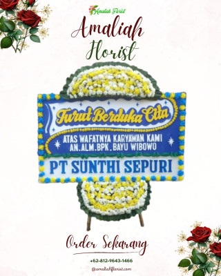 Papan Bunga Duka di Sarmi Timur